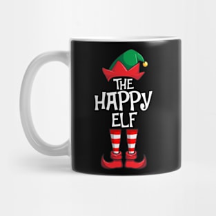 Happy Elf Matching Family Christmas Mug